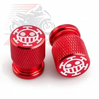 2 ชิ้น CNC รถจักรยานยนต์อลูมิเนียมยางวาล์วหมวกกันสนิมกันน้ํา Airtight Universal สําหรับ 8 มิลลิเมตรยางวาล์ว