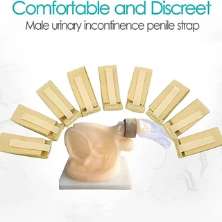 Aswell Men Catheter Supplies,Reusable Elastic Male External Catheter Kit, No Leaking Adjustable Male Catheter Fixer