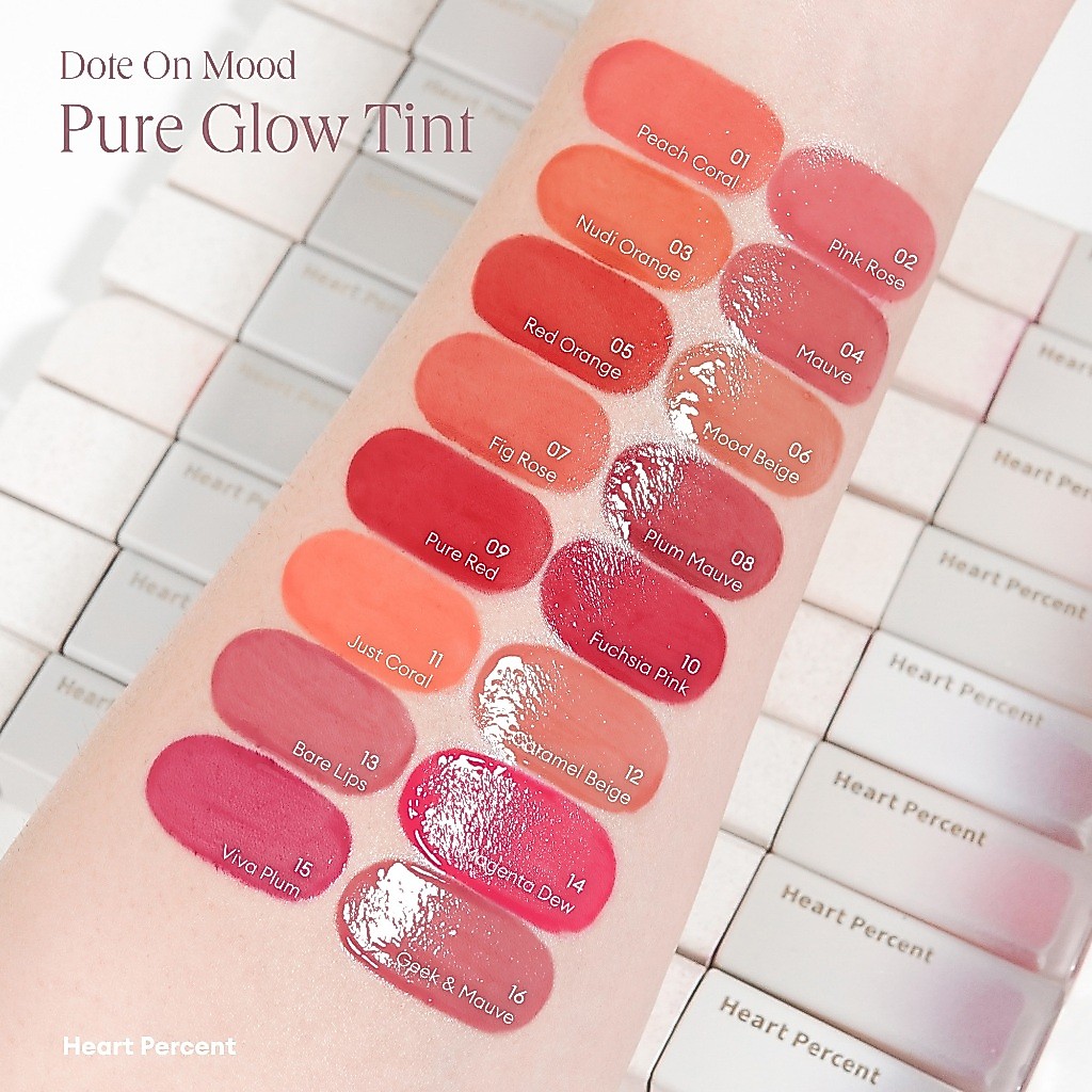 Heart Percent تينت Dote On Mood Pure Glow — صورة 2