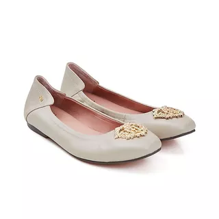 O&B รองเท้าหนังแกะ รุ่น AUDREY PRINCESS IN TWINKLE SAND-11217SS32326F_H5BESM