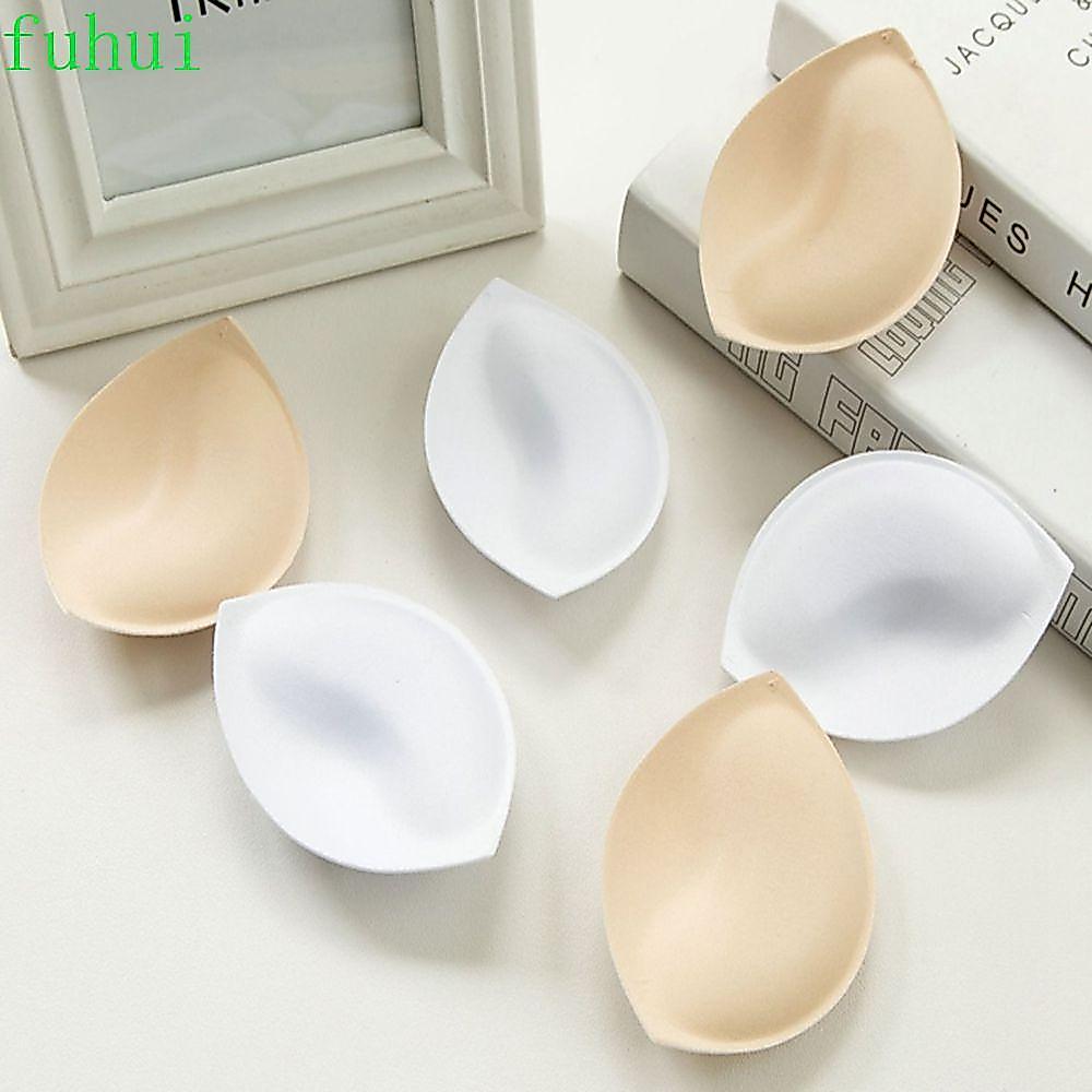 FUHUI ฟองน้ํา Bra Pads Lift Up Bra Breathable Breast Bra Bra Pads ฤดูร้อน Push Up แทรกหน้าอก