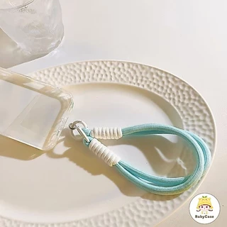 Diy ทอข้อมือเชือกคล้องโทรศัพท์มือถือ โซ่โทรศัพท์มือถือป้องกันการสูญหาย เคสโทรศัพท์มือถือเชือกคล้องโทรศัพท์มือถือ
