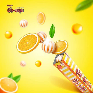 Euro 🍭บิ๊กบลูม🍭 BigBloom หมากฝรั่งกลิ่นผลไม้ 14 กรัม 1 กล่อง บรรจุ 12 ชิ้น หมากฝรั่งยุค90' ยูโร่ euro ลูกอม