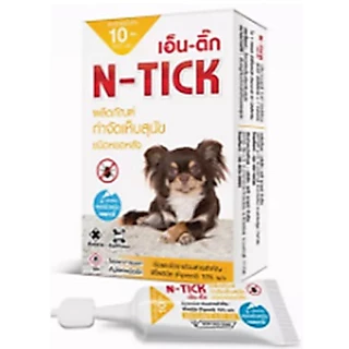 N Tick Spot On ผลิตภัณฑ์ กำจัดเห็บ ชนิดหยดหลัง สำหรับสุนัข