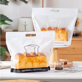 Baking Barn (50ใบ/แพ็ค) ถุงใส่ขนมปัง ถุงขนมปัง ถุงใส่ครัวซอง ถุงใส่ขนมปังโทส Toast bag