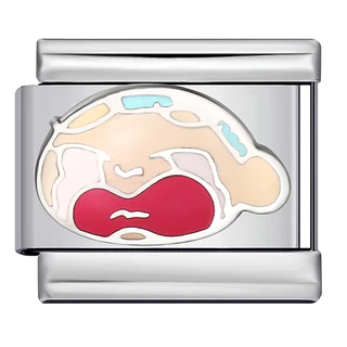 สร้อยข้อมือสแตนเลสยืดหยุ่น ออกแบบสไตล์การ์ตูนอิตาเลียน สามารถทำเองและปรับขนาดได้