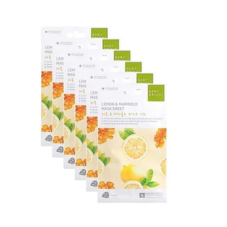(ยกกล่อง 6 ซอง) Baby Bright Essence Mask SHEET - เบบี้ไบร์ท เอสเซนต์ มาส์ก ชีท 5 สูตร ขนาด 20 กรัม