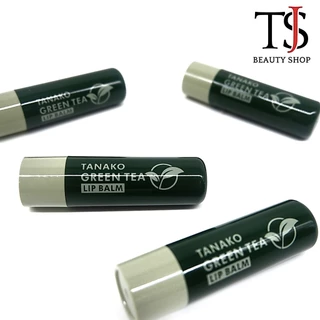 {12แท่ง} TANAKO Green Tea Lip Balm ลิปบาล์มชาเขียว บำรุงริมฝีปาก ชุ่มชื้นตลอดวัน (ไม่มีสี) no.HT077