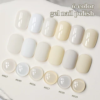 XEIJAYI สีทาเล็บเจล Moonlight White Series High Saturation ขนาด 15ml สินค้าพร้อมส่ง