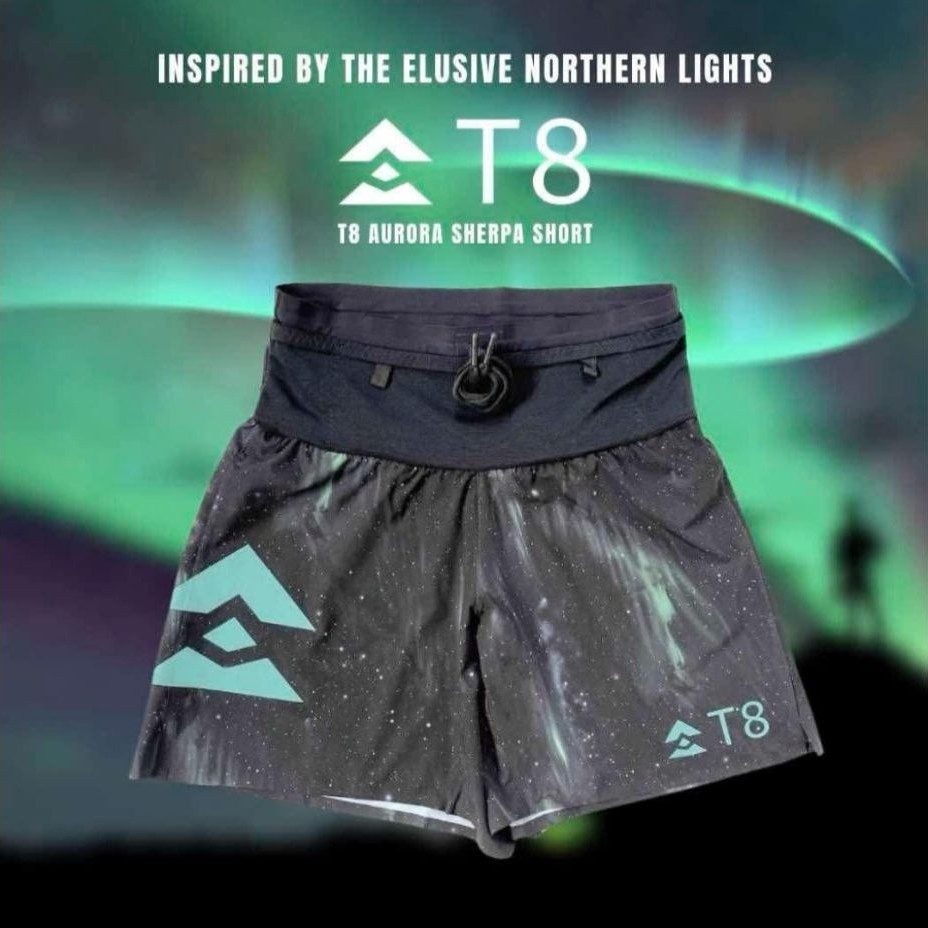 T8 Sherpa Short Aurora Men รุ่นเรืองแสง