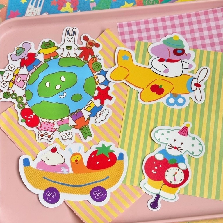 T3D Big Sticker สติ๊กเกอร์ไดคัทชิ้นใหญ่ กันน้ำ