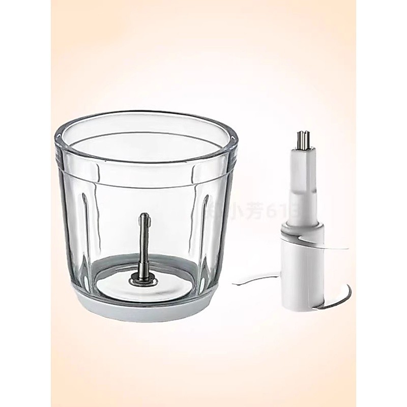 อุปกรณ์เสริมเครื่องเตรียมอาหาร Universal Little Bear 0.6L รุ่น QSJ-B02R1/U2/X5Y5 ประกอบด้วยฝาปิดโถแก