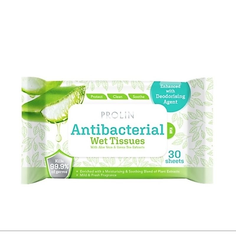 PROLIN ANTIBACTERIAL WET TISSUES ( COSWAY)