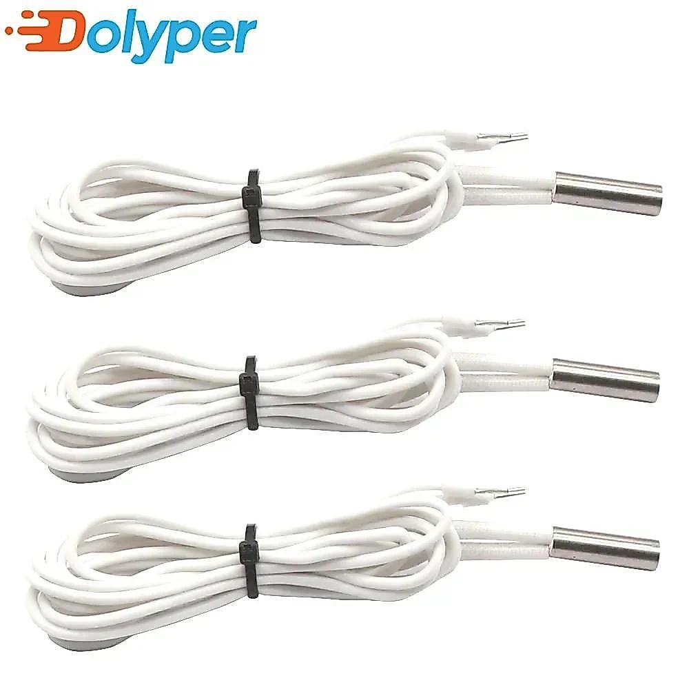 3/6pcs อุณหภูมิสูง 6*20 มม.24/12V 70W เครื่องทําความร้อนตลับหมึก 1M สําหรับ E3D V6 Volcano MK8 CR-10