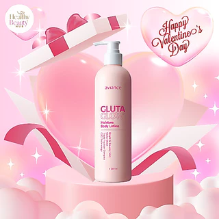Aviance Gluta Glow body Lotion ครีมบำรุงผิวกระจ่างใส เพิ่มความชุ่มชื่น 380 มล.