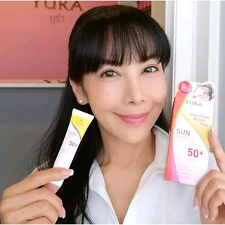 ยูร่า ซัน โพรเทค สมูท ครีมกันแดด SPF 50+ PA+++ เนื้อมูสบางเบา เกลี่ยง่าย คุมความมัน ขนาด 20 กรัมใช้ได้กับทุกสภาพผิว
