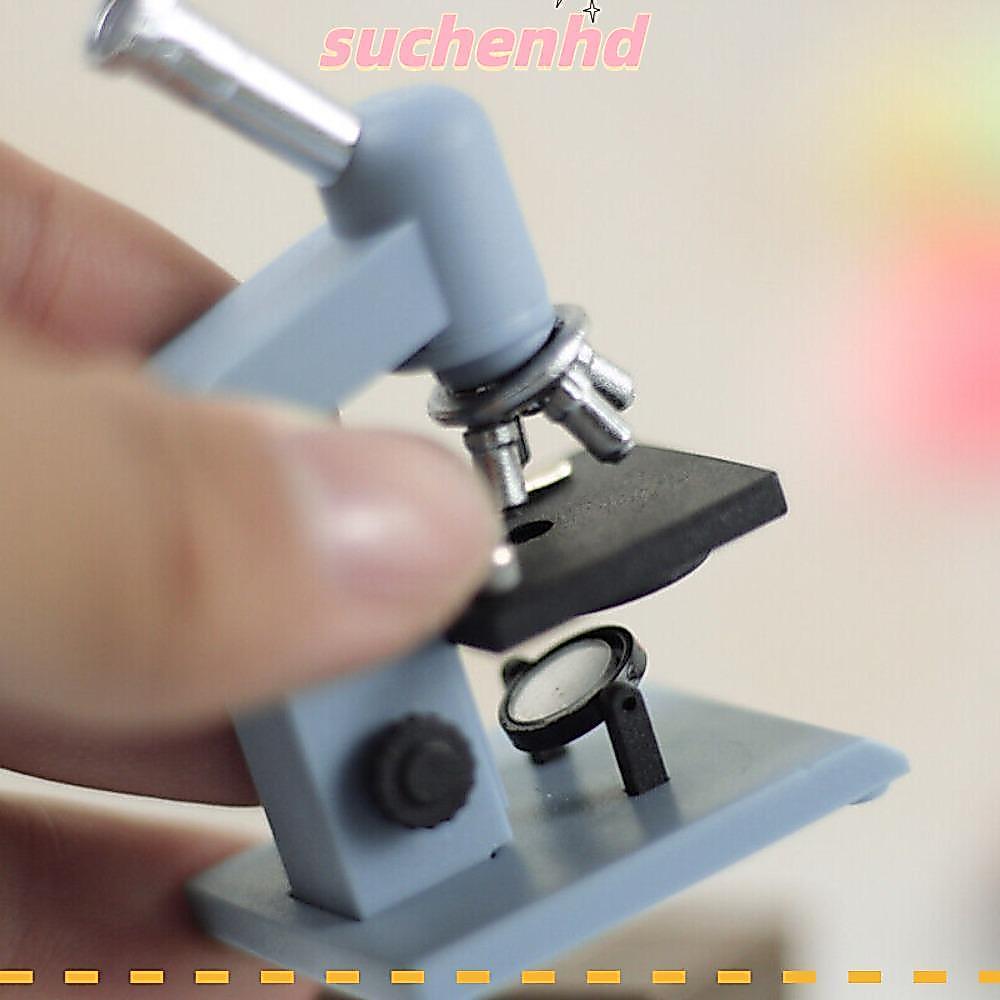 SUCHENHD Micro Model Science Laboratory Accessories บ้านตุ๊กตา 1:12 Scale Mini Toys