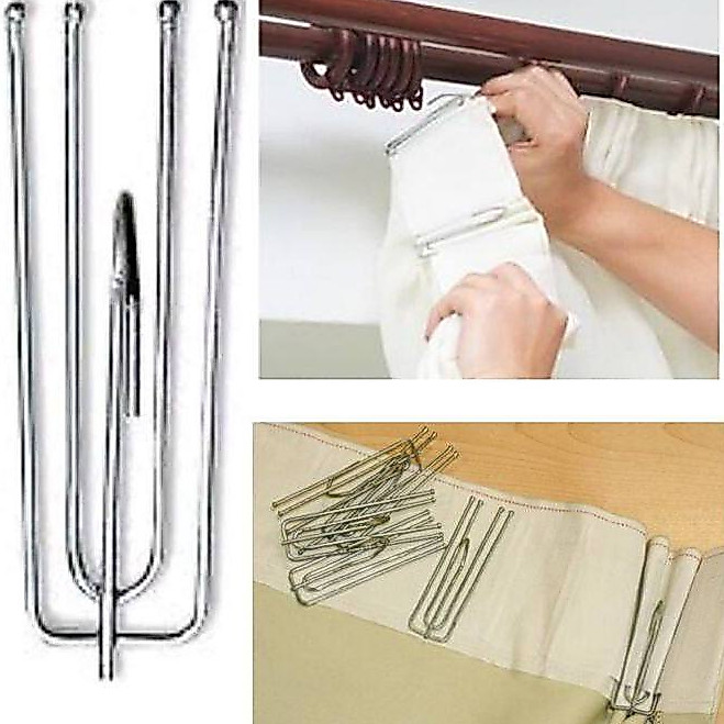 CURTAIN PLEAT HOOK (8430) - Kait Langsir Lipat (8430)