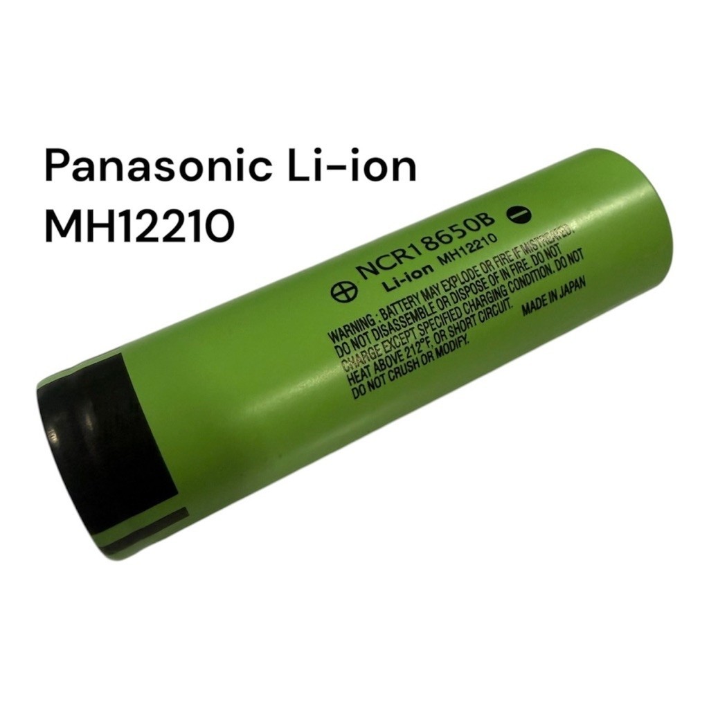 Panasonic NCR18650B/MH12210 3400mAh 3.7V หัวเรียบ ของแท้