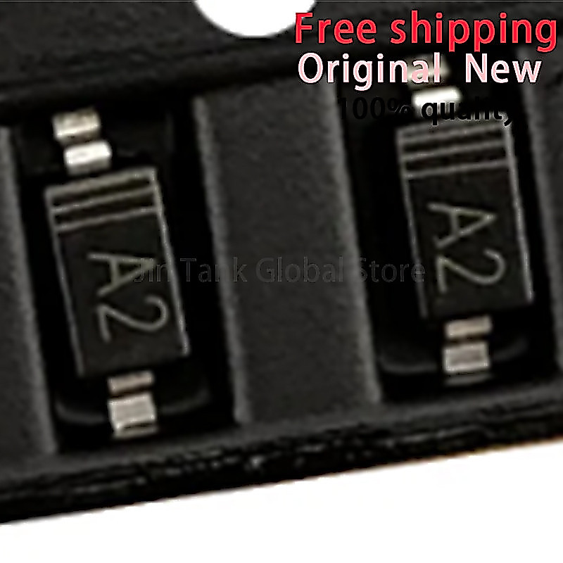 (100 ชิ้น) 1N4148W SOD-123 1206 SMD Switch Diode 1N4148 SOD123 (Marking A2)