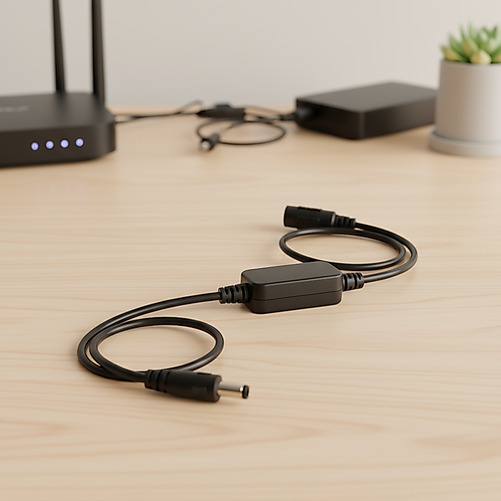 สวิตช์รีเซ็ตอัตโนมัติสําหรับควบคุมเวลาเริ่มใหม่ของเราเตอร์ WiFi พร้อมไฟแสดงสถานะ