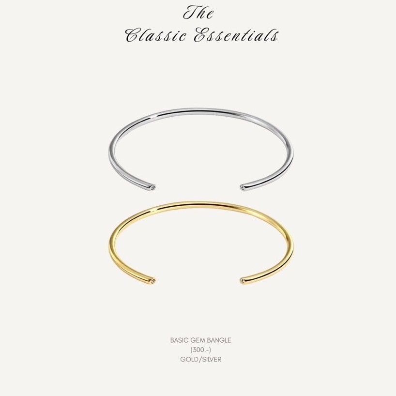Trophies.co - Basic Gem Bangle กำไลเพชร