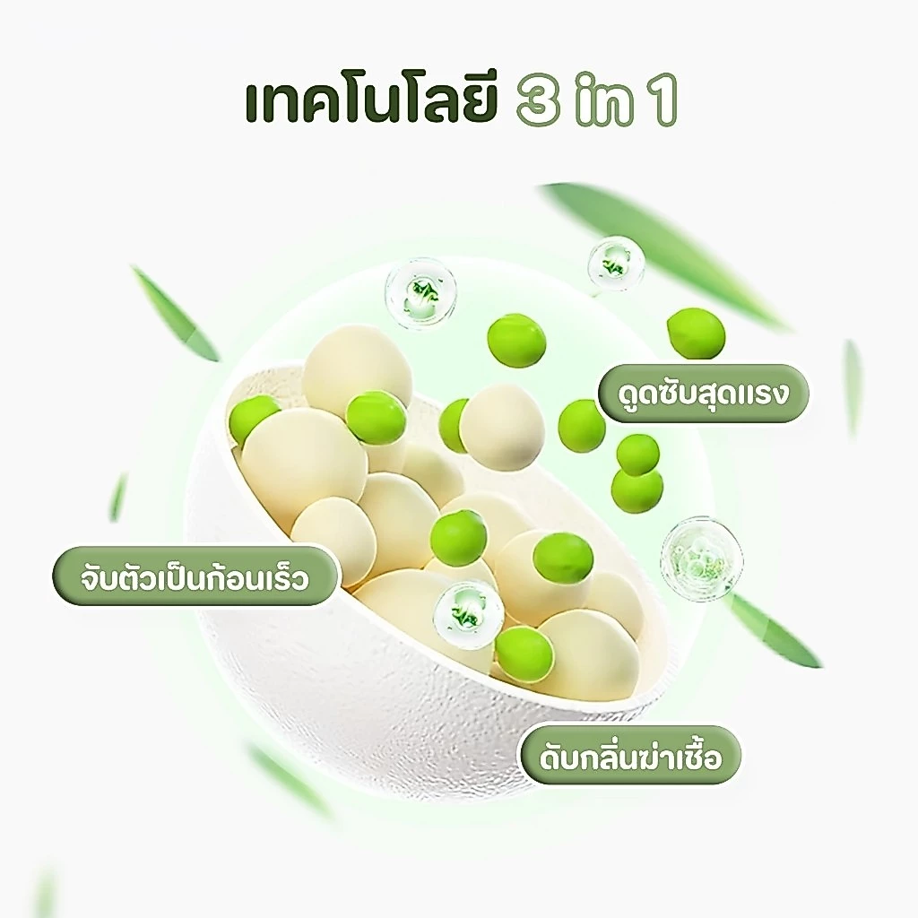 MANGO 【ซื้อ 1 แถม 1】ทรายแมวแบบผสม 6L ทรายแมว สินค้าคุณภาพ ทรายแมวประหยัดการใช้งาน 4 รสชาติ thumbnail 5