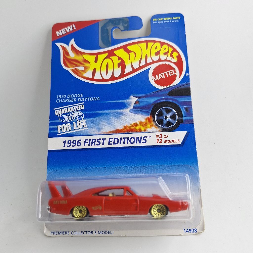 รถเหล็ก Hotwheels 1970 DODGE CHARGER DAYTONA 1996 FIRST EDITION (ib30)