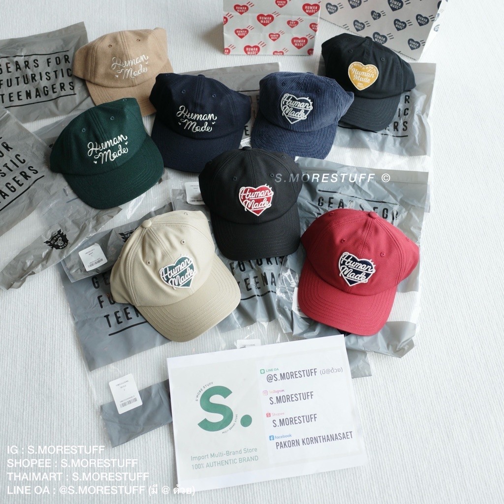 HUMAN MADE. - CAP / BEANIE (หมวก)