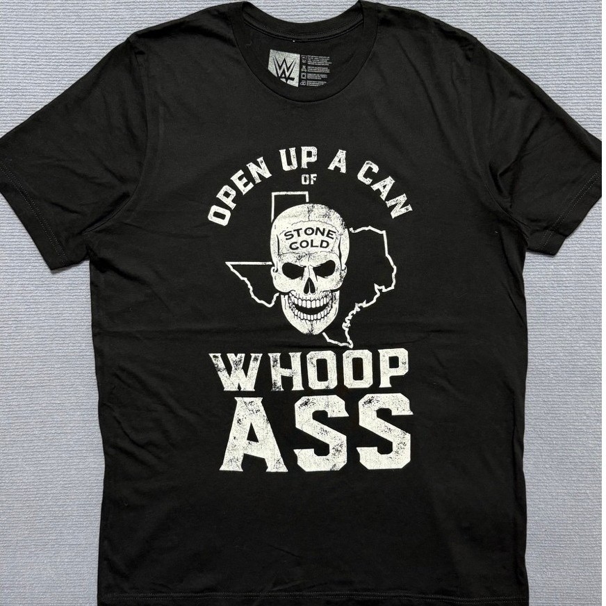เสื้อ STONE COLD มวยปล้ำ (มือสอง)