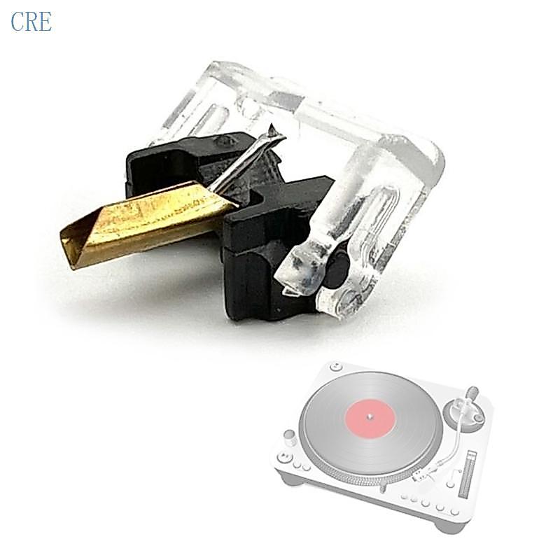 CRE Phonograph ตลับหมึก Stylus บันทึกเครื่องเล่นเข็มสําหรับ M44G M44-7 M55E N44-7 บันทึกซ่อมเครื่องเ