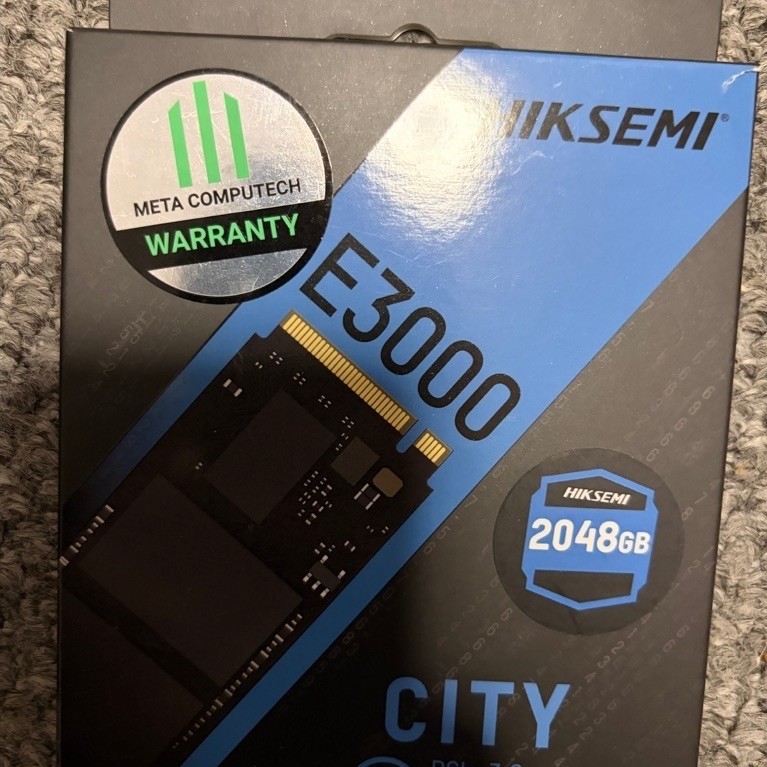 HIKSEMI 2 TB SSD M.2 PCIe 3.0 E3000 (STD) (HS-SSD-E3000