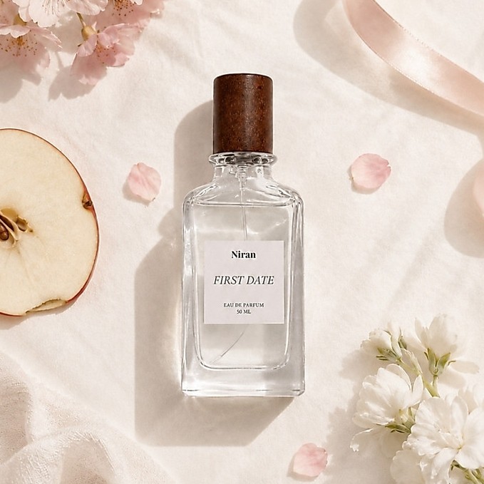 น้ำหอม Niran กลิ่น First Date (puppy love) ขนาด 10ml และ 55 ml(นิรันดร์)*คนมีความรักมักจะดูเด็กลงไปน