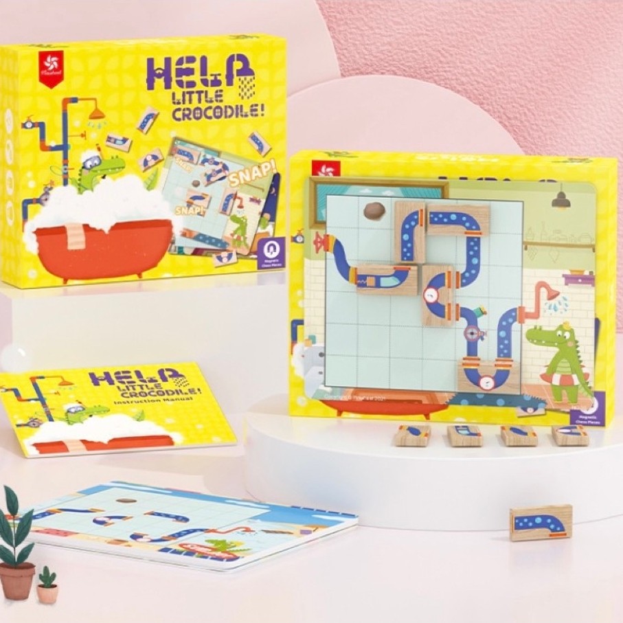 Help little crocodile (Pinwheel)