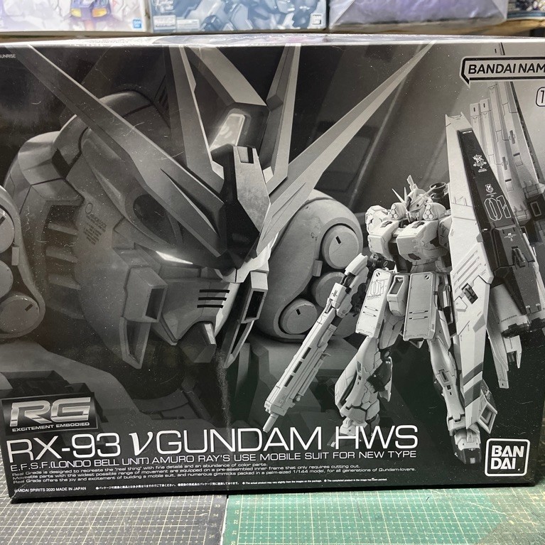 Rg 1/144 RX-93 Nu Gundam HWS 🔥โปรเปิดร้านใหม่ ส่งฟรี🔥