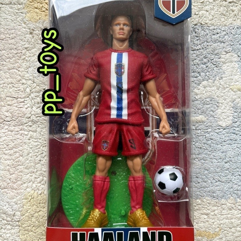 [Sport] EH9 Star Soccer Fifa world cup 2026 Football Erling Haaland 8.5” figure 1:9 (Norway)
