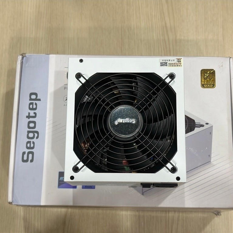 POWER SUPPLY (80+ GOLD) 1000W SEGOTEP GM1000W WHITE พร้อมใช้งาน (มีของพร้อมจัดส่ง)