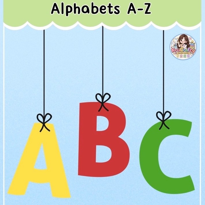 สมุดฝึกคัดลายมือA-Z,a-z