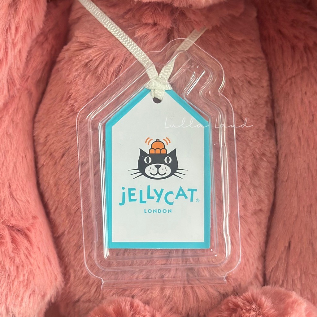 ส่งด่วน Jellycat Tag Protector พลาสติกถนอมป้ายเจลลี่แคทป้องกันป้ายยับ,ฉีก,ขาด