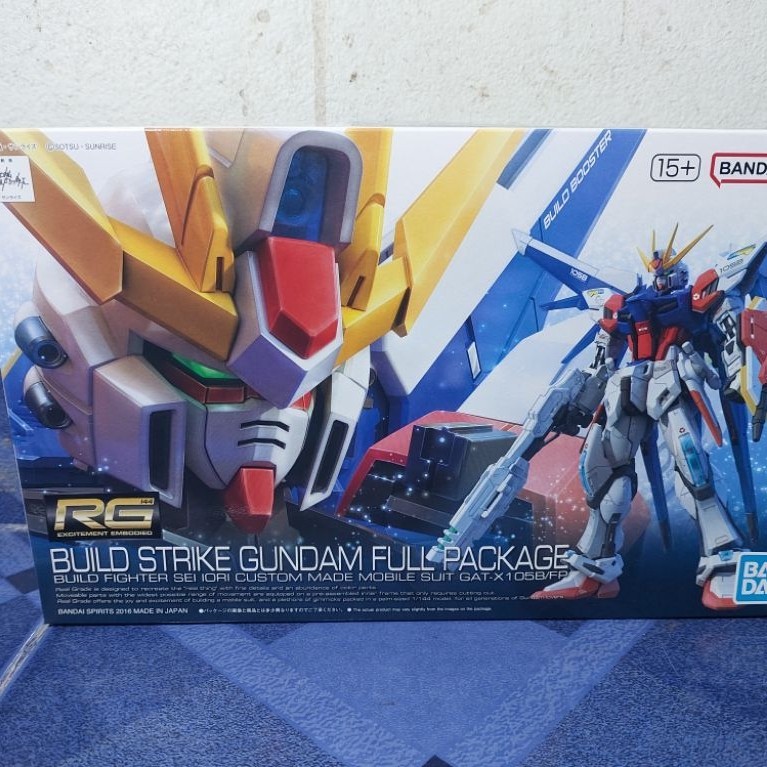 RG 1/144 BUILD STRIKE GUNDAM FULL PACKAGE