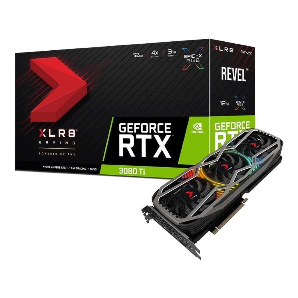 PNY XLR8 EPIC-X RGB ✨RTX3080Ti✨‼️12GB‼️