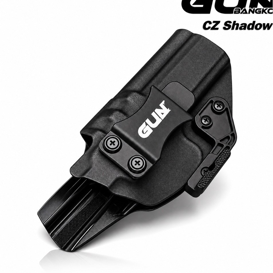 ซองพกใน CZ Shadow 2  IWB GUNBANGKOK | ล็อคแน่น ดึงลื่น พกซ่อนมั่นใจ Handmade ปรับแต่งได้