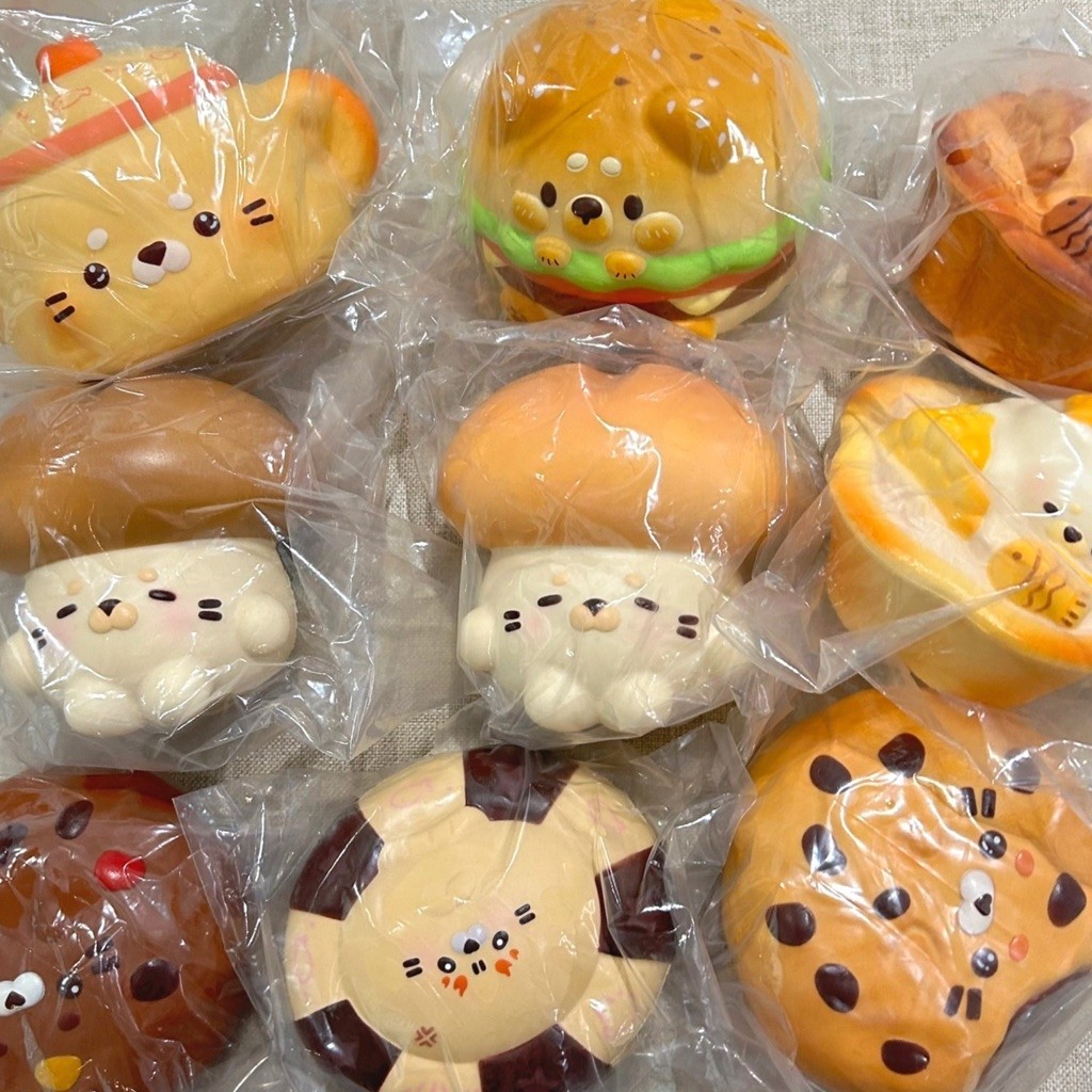 (พร้อมส่ง💥แมสได้🛵) Squishy สกุชชี่ San| 3an เนื้อหนึบ มาบีบให้ผ่อนคลาย ของแท้100%🍭