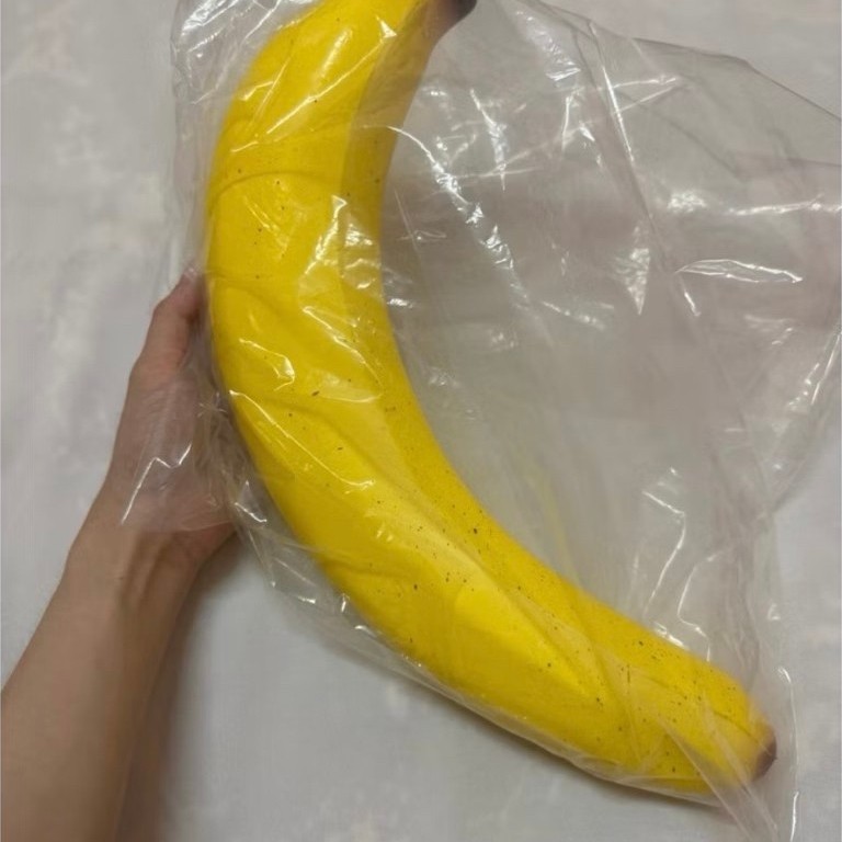 🍌 สกุชชี่กล้วยยักษ์ Zai Zai ขนาด 40+ cm 🍌