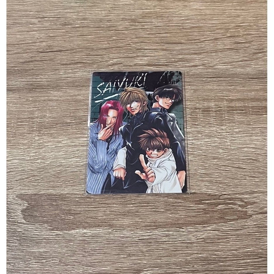 Saiyuki-0 G Fantasy Trading Cards: Sanzo, Goku, Gojo, Hakkai