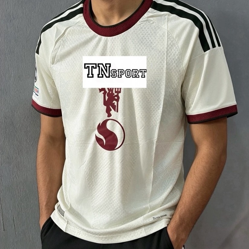 เสื้อบอลแมนยูThird (PLAYERพรีเมี่ยม)2026-2027สามารถทำชื่อนักเตะหรือชื่อลูกค้าได้ รับประกันคุณภาพสินค้า
