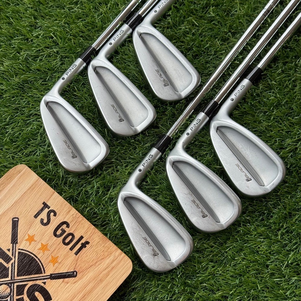 ชุดเหล็ก Ping 🔥 i-Blade 🔥 6ชิ้น สวย สภาพดี จุดดำ ก้าน S300 Flex S ไม้กอล์ฟมือสอง ⛳️ ของแท้💯 พร้อมส่ง