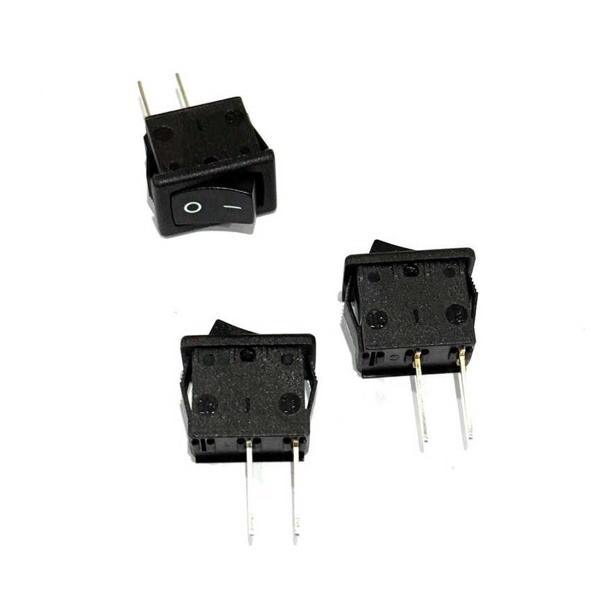 10ชิ้น สวิตช์โยก 6A 250V 16*21mm