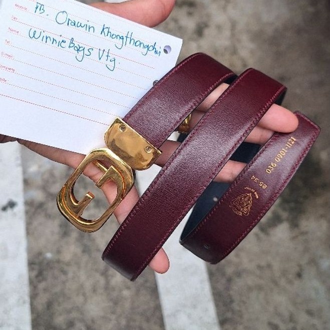 เข็มขัดผู้หญิง GUCCI แท้ มือ2