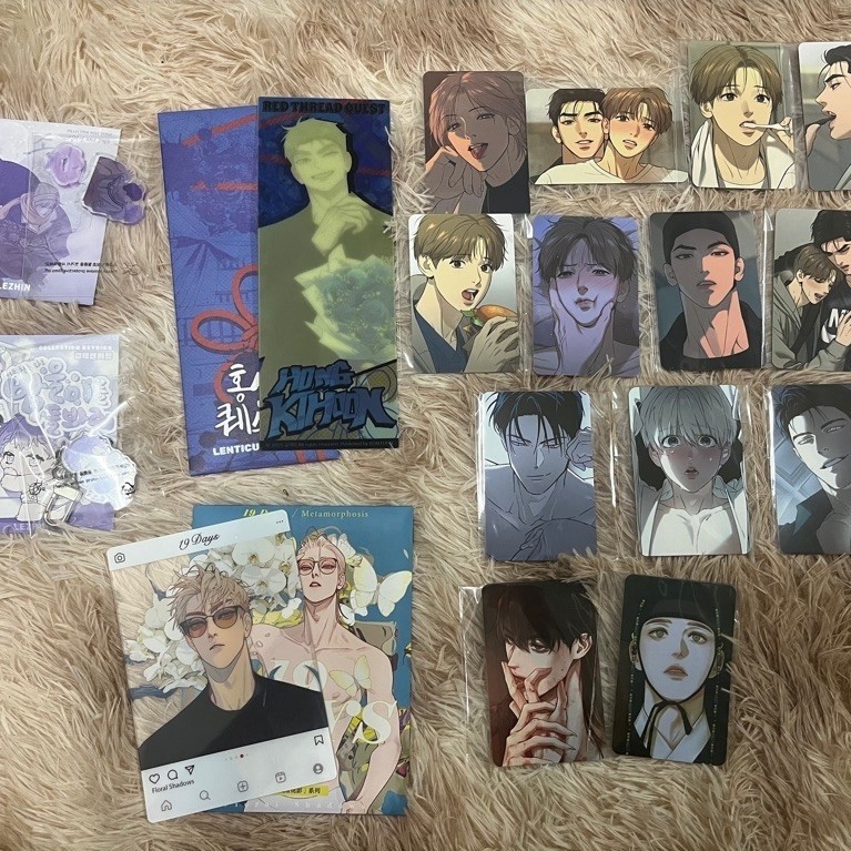 พร้อมส่ง การ์ด Photocard manhwa Blงานสะสม